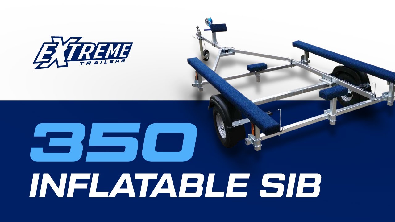 Extreme Trailers 350 Inflatable SIB Trailer. INDEPTH REVIEW ...