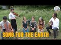 Earth song by the yippies in biodynamic garden in jrna sweden