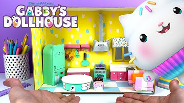Crafting a Mini Cakey’s Kitchen! | GABBY