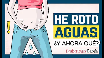 ¿Cómo sabe si va a romper aguas?