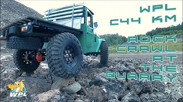 WPL C44KM - Quarry Rock Crawl - Pt. 1