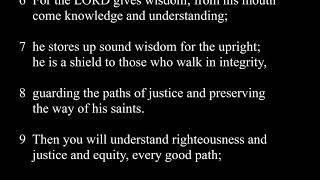 Proverbs 2:1-9