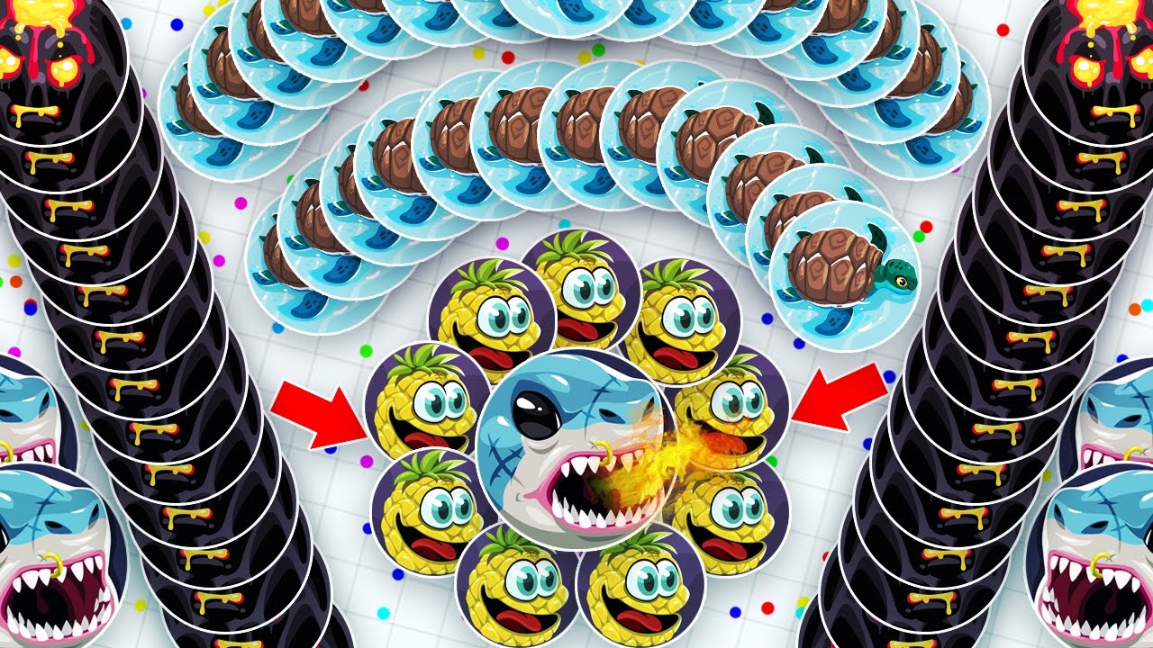 MEGA "3x1" BAIT TRICKSPLIT IN AGAR.IO! 3 *NEW* TRICKS IN ONE UNCUT! (Agar.io)