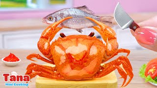 Comida Miniatura La Mejor Receta De Cangrejo Picante Con Chile Tana Mini Cooking