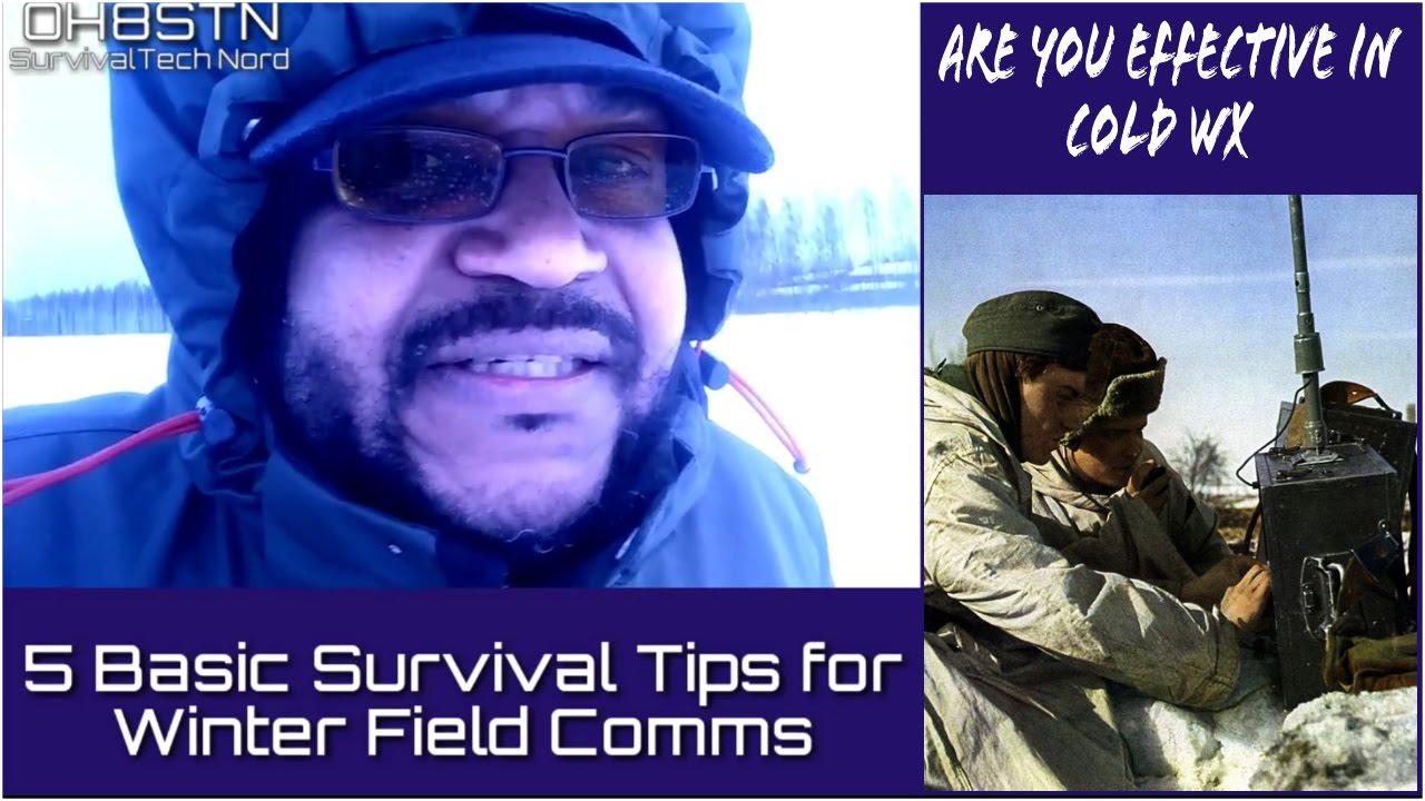 Winter Field Day 5 Basic Winter Survival Tips