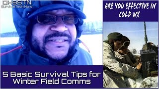 Winter Field Day 5 Basic Winter Survival Tips