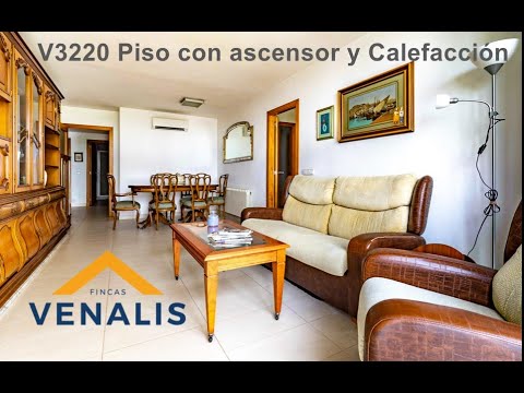 Piso con ascensor, calefacción y plaza parquin en Mahón