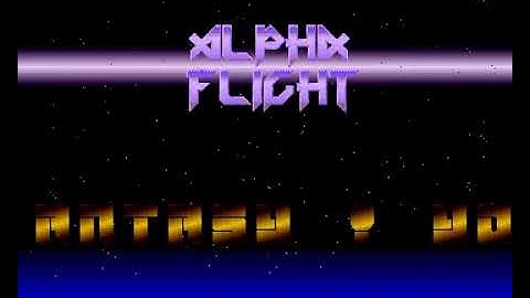 Level 4 of Alpha Flight - A Journey Intro Space Amiga Intro NO SOUND