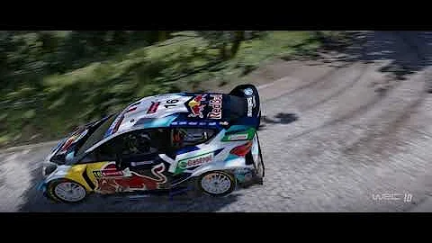 Gameplay NEW Ypres Rally Belgium - Replay - WRC 10 - Kemmelberg - Fiesta WRC
