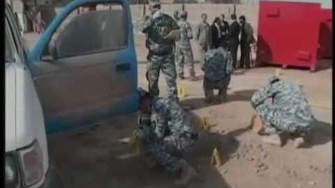 Iraqi Police Explosive Ordnance School