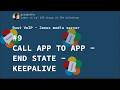 Rust VoIP - Janus Media Server #9: Call App to App - End State + Keep Alive