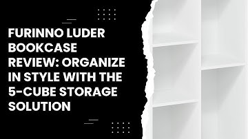 Furinno Luder Bookcase Review: Organize in Style with the 5-Cube Storage Solution