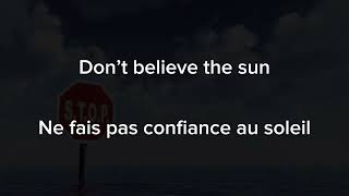 And one - stop the sun // Lyrics English / français 