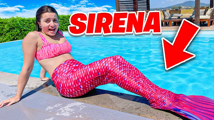 DANI SI È TRASFORMATA IN UNA SIRENA IN PISCINA NELLA NOSTRA NUOVA VILLA !! 🧜‍♀️