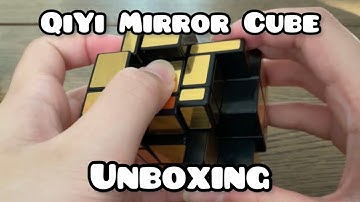 QiYi Mirror Cube Unboxing #rubikscube #cube #cubing #mirrorcube #qiyi