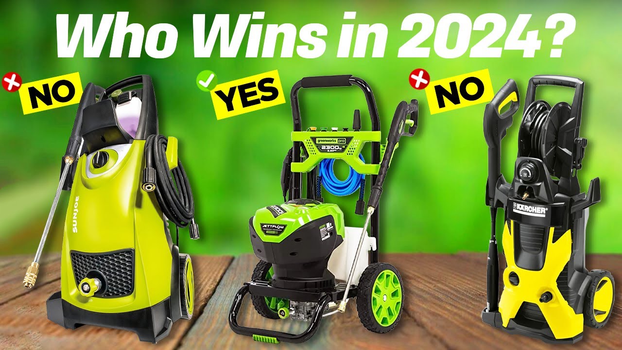 The best electric pressure washers for 2024