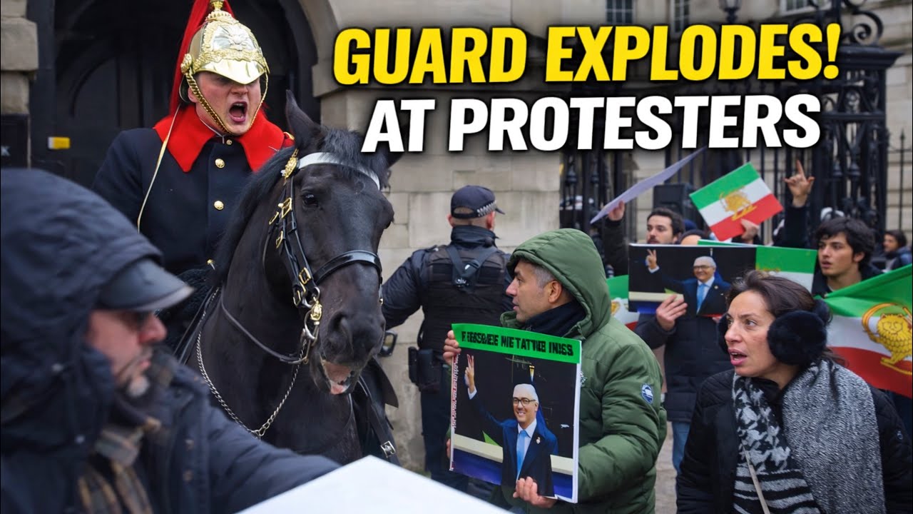 King’s Guard ROARS at Protesters as They STORM the Box!