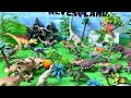 Đồ chơi Khủng long bạo chúa T-rex, Ankylosaurus, raptor. Big Jurassic world Dinosaurs Toys Diorama.