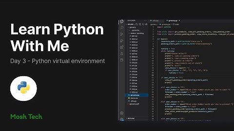 Learn python with me بالعربية - Day 3 | Python virtual environment (venv)