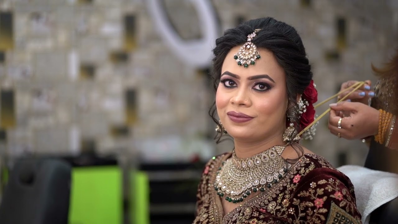 Cinematic bridal Shoot #Parlour Shoot 2023 # Bridal makeup bride #Deepak studio bhadra#2023