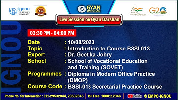 Introduction to Course BSSI-013