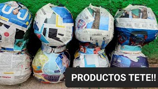 Como Hacer 5 Piñatas Navideñas usando el mismo Molde... parte 1❤🙏 Fácil y económica