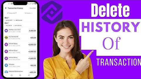 How To Delete Transaction History On PalmPay App | Delete PalmPay Transaction History