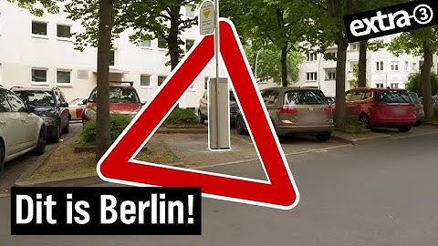 Realer Irrsinn: Parkplatz für Parkscheinautomaten in Berlin | extra 3 | NDR