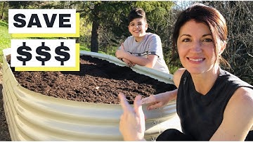 How to Fill Raised Beds & Save Money - GARDENING On a BUDGET