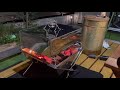 今日の晩酌【庭でBBQ】【カインズ　コンパクトピザオーブン】【50代で家を建てました】