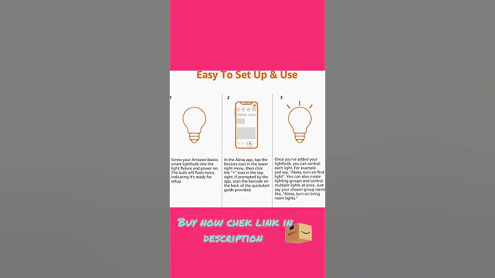 Amazon Basics Smart A19 LED Light Bulb, Color Changing, 2.4 GHz Wi-Fi, 60W Equivalent 800LM, Works