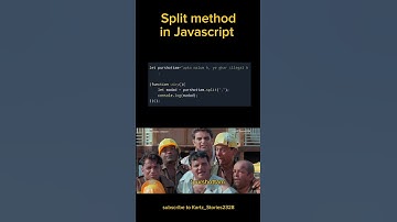 💔 split() method in javascript  🤐 #viralshorts #shorts