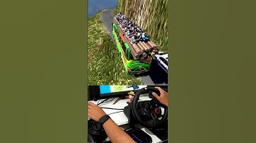 Dangerous MAP Mod with overloaded BUS in Euro Truck Simulator 2| ETS2 Multiplayer | Mallu Garage 2.0