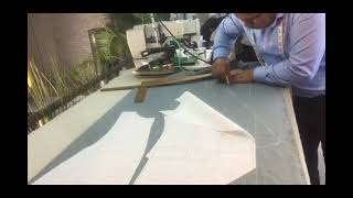 #Bispok #jacket cutting porses       Albeer couture