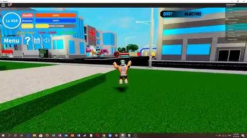 leveling up and defeating NPCs without taking damage(boku no roblox)