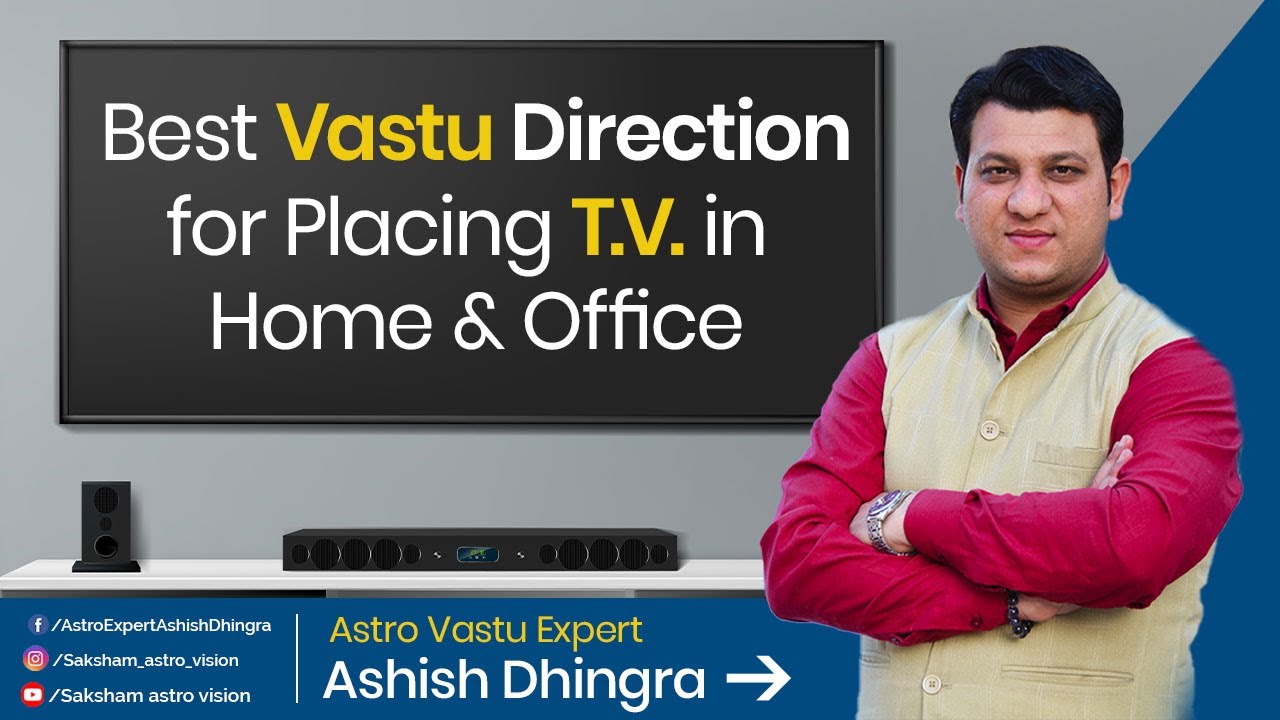 Best Vastu Direction for T.V (Television) in home & office { Astro