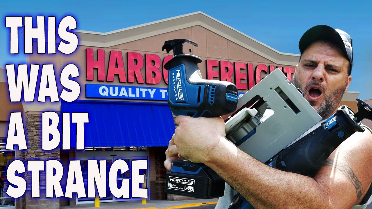 These new Harbor Freight saws are not what I expected YouTube