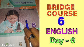6th ENGLISH BRIDGE COURSE Day #6 - Easy School Maths