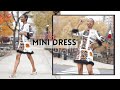 DIY | Mini Dress with Fur Trim | Ighoandme