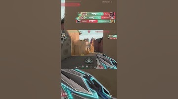 DEADLOCK IS THE BEST AGENT ON BIND ! || Valorant Shorts || FUNNY LUCKY CLUTCHES  #valorant #deadlock