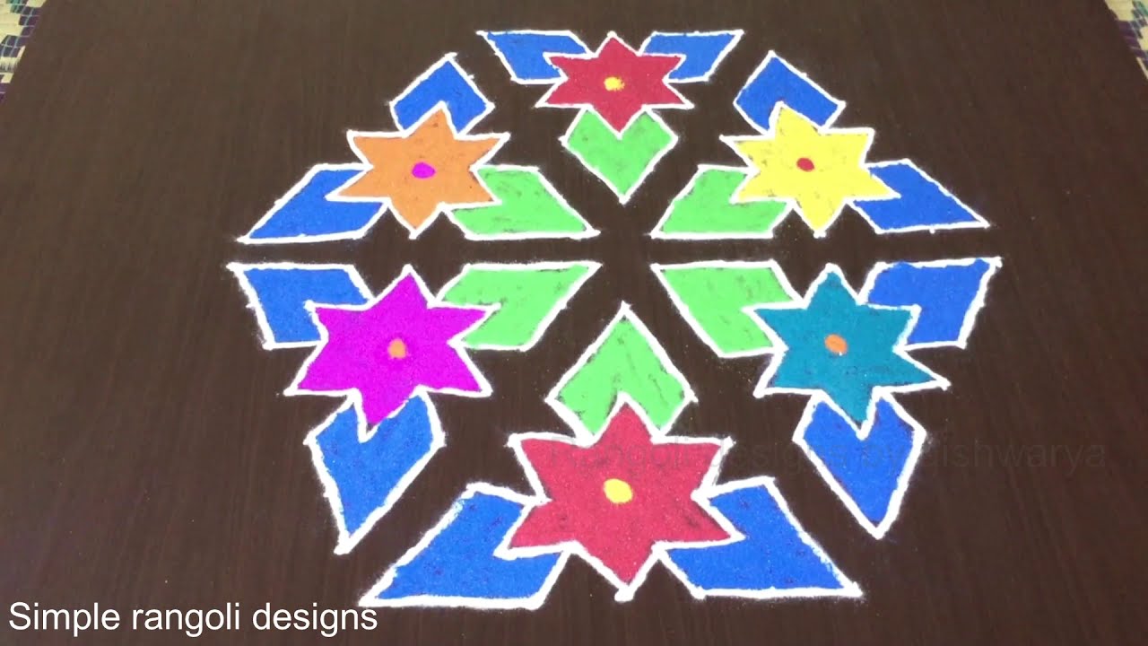 Happy Diwali Pandaga Muggulu