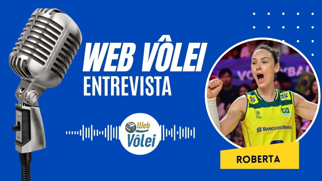 Entrevista com Roberta, levantadora do THY e da Seleção Brasileira
