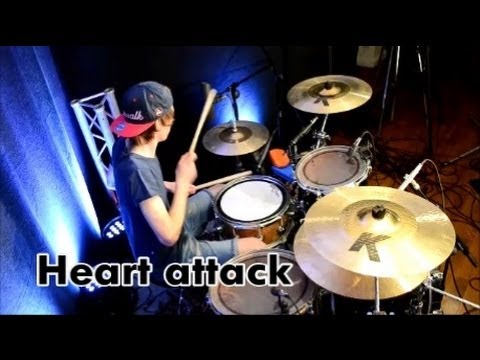 demi-lovato---heart-attack-(drum-cover)-olle