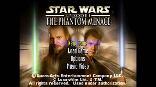 Star Wars - Episode I - The Phantom Menace - Sony PlayStation - Intro & Title Screen