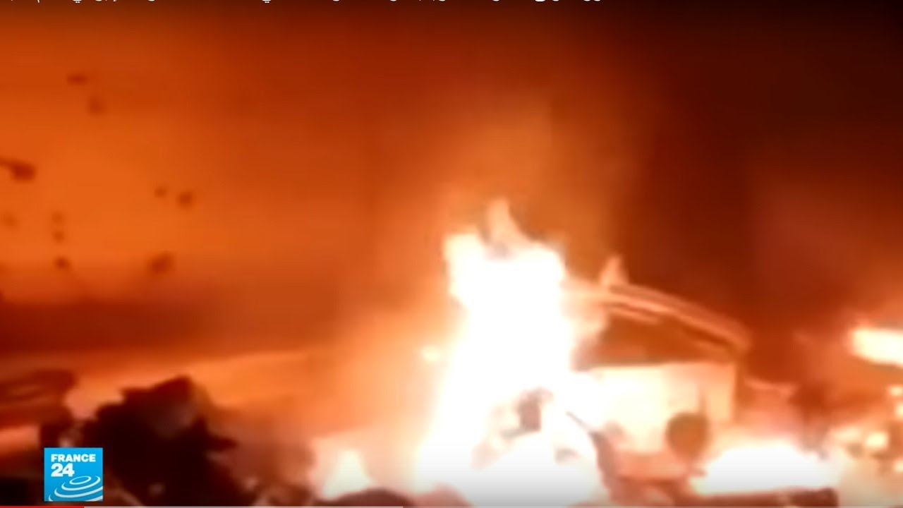 الصور الأولى للضربة الأمريكية قرب مطار بغداد التي أدت لمقتل الجنرال الإيراني قاسم سليماني