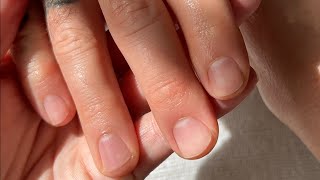 Most satisfying cuticle removal [DIYable ]