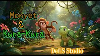 Download Lagu Cerita Fabel Monyet dan Kura-Kura I Cerita Edukatif I Animasi 3D MP3