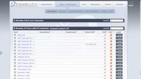 Fonality Heads Up Display E911 Configuration