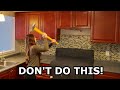 How to Remove Kitchen Cabinets the Easy Way - No Sledge Hammer! DIY