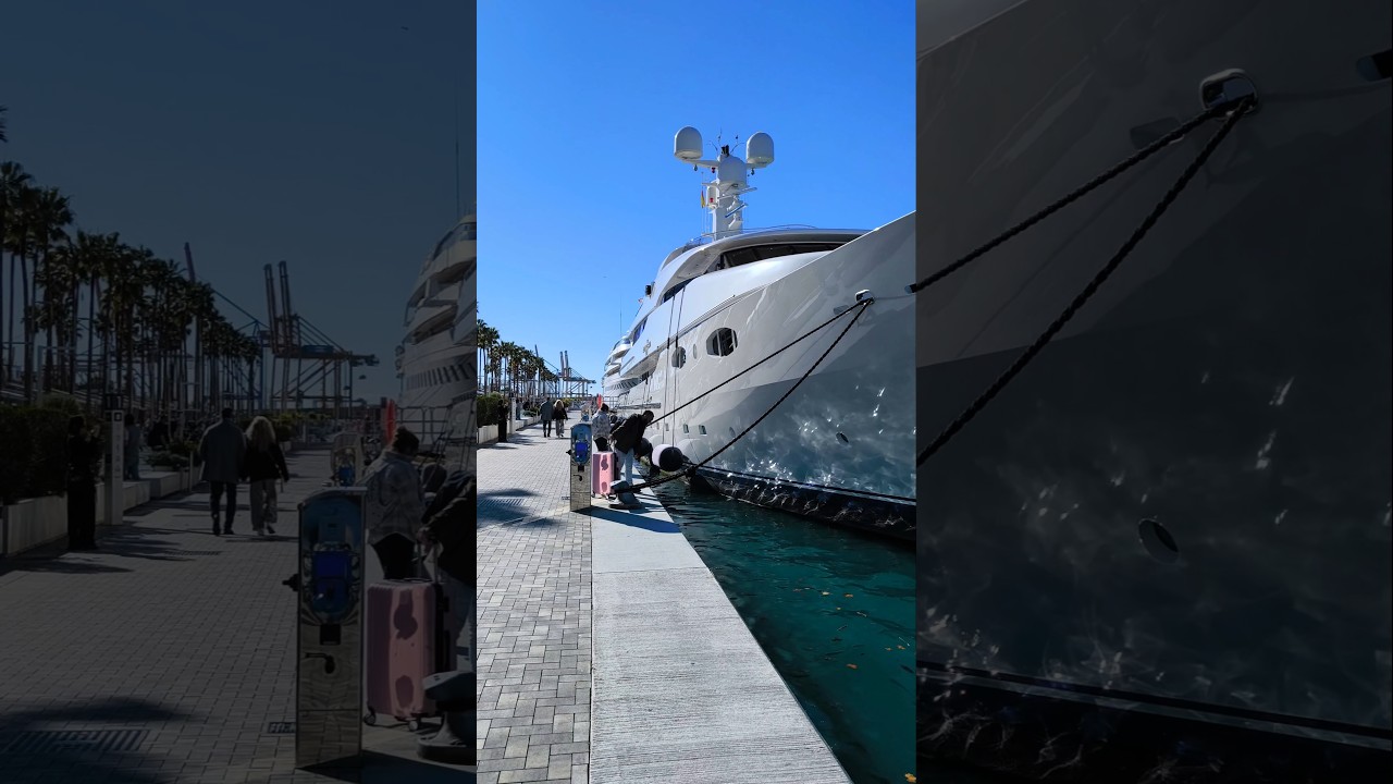 🔥 Visita Puerto de Málaga, España 🇪🇸